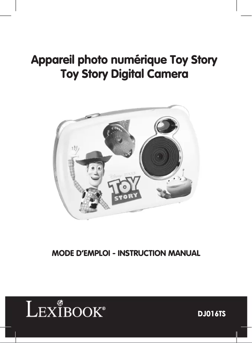 Page 1 de la notice Manuel utilisateur Lexibook DJ016TS