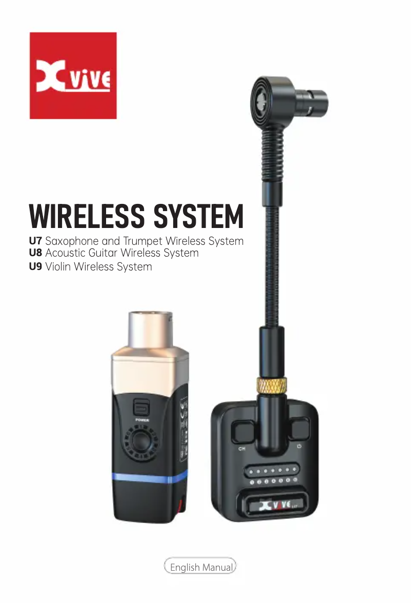 Page 1 de la notice Manuel utilisateur Xvive U8