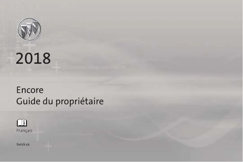 Image de la première page du manuel de l'appareil Encore (2018)