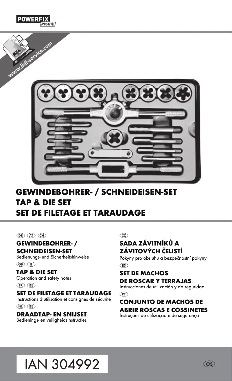 Page n°1 - Manuel utilisateur Powerfix HG00060