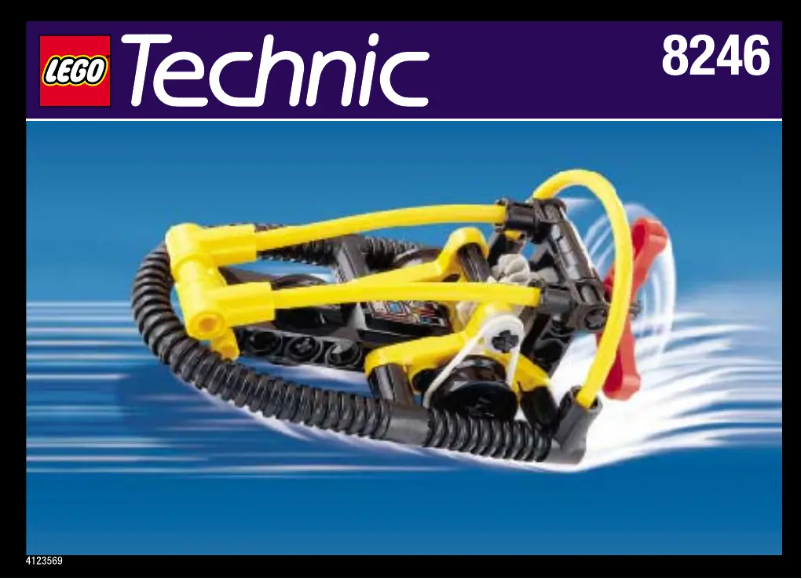 Page 1 de la notice Manuel utilisateur Lego SWAMP BOAT