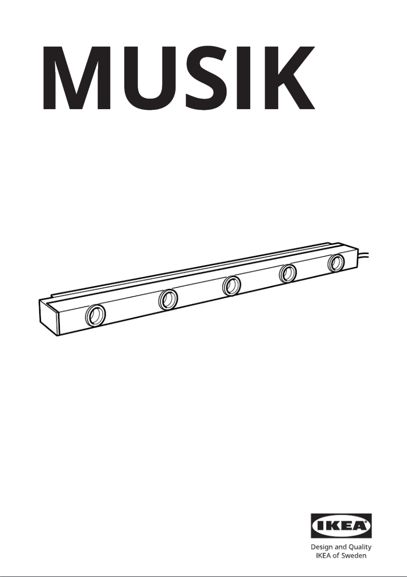 Image de la première page du manuel de l'appareil MUSIK 505.236.62