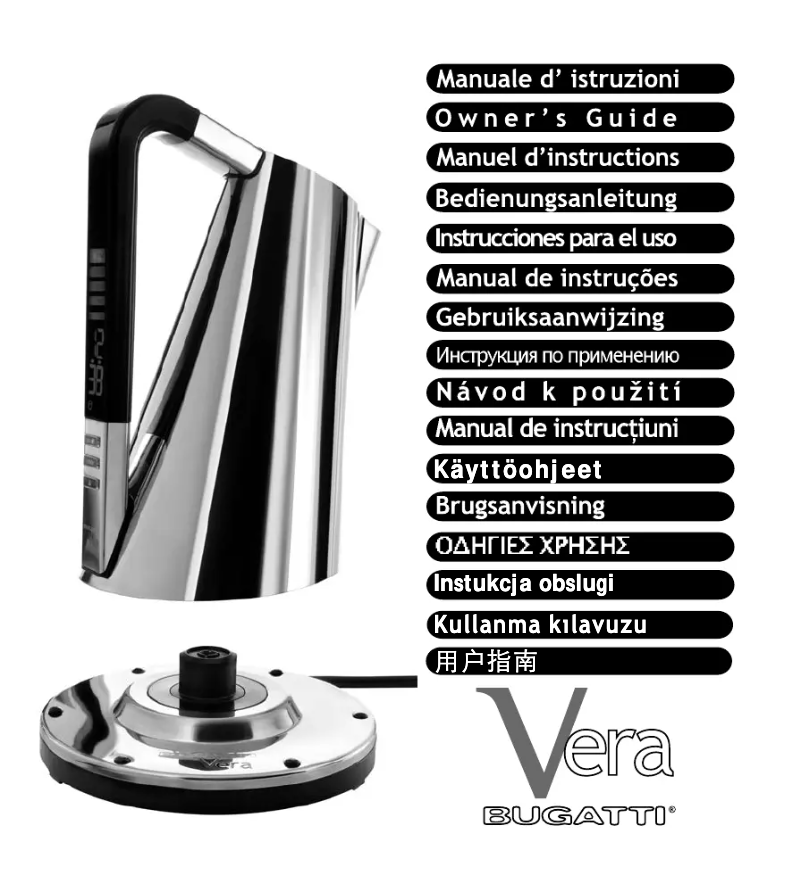 Página 1 del manual Manual de usuario Bugatti Vera Easy