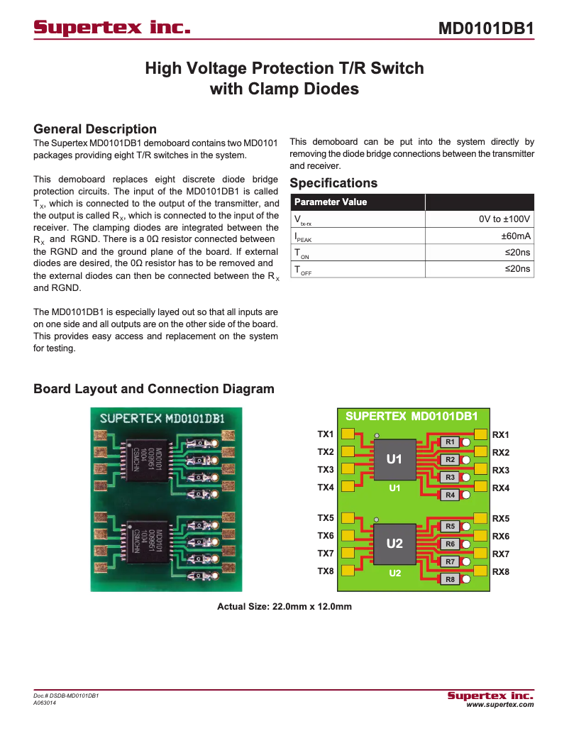 Página 1 del manual Manual de usuario Microchip MD0101DB1
