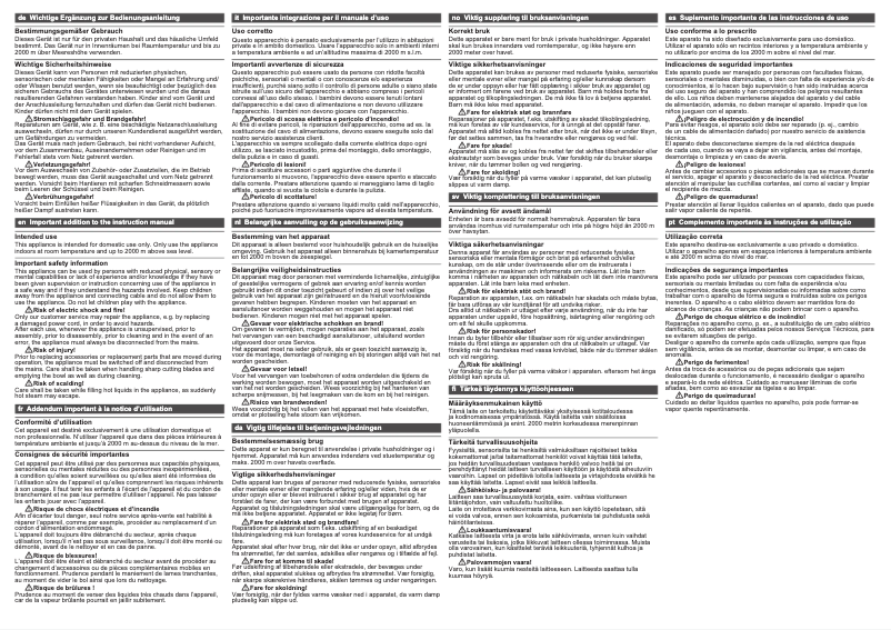Page n°1 - Manuel utilisateur Bosch MCM64051