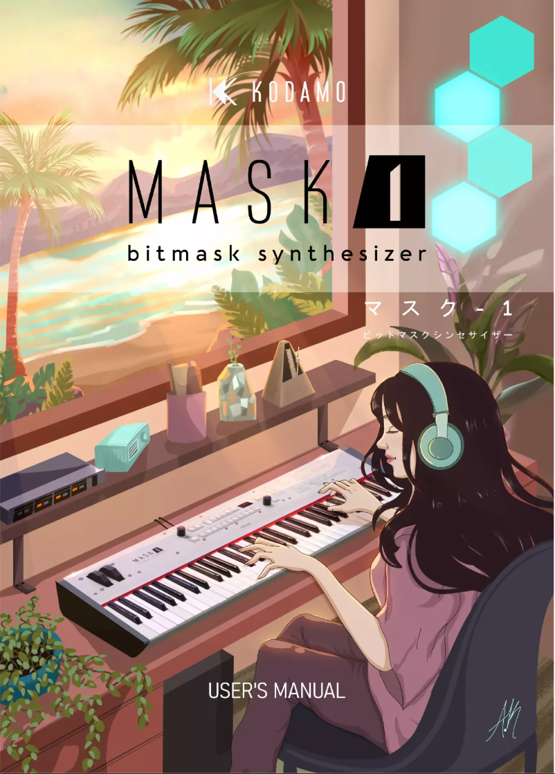 Page 1 de la notice Manuel utilisateur Kodamo MASK1