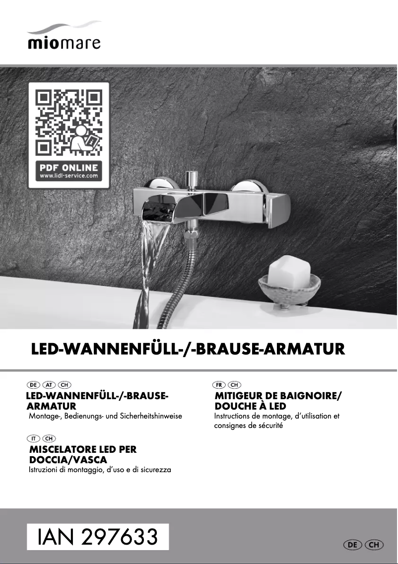 Image de la première page du manuel de l'appareil IAN 297633