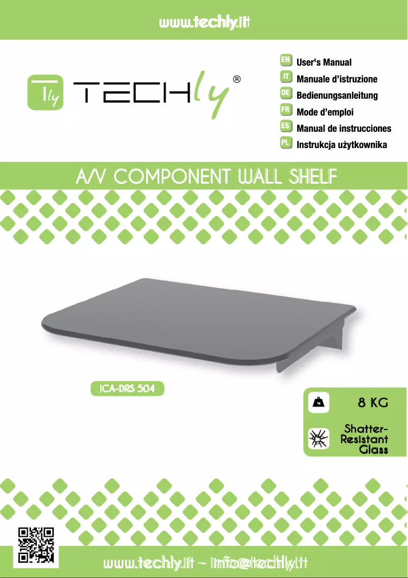 Image de la première page du manuel de l'appareil ICA-DRS 504