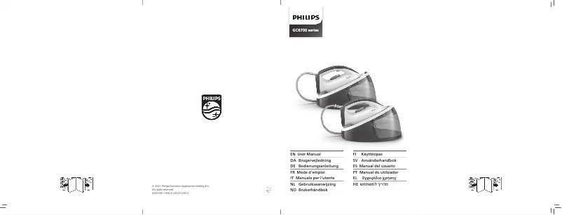 Image de la première page du manuel de l'appareil FastCare Compact GC6740