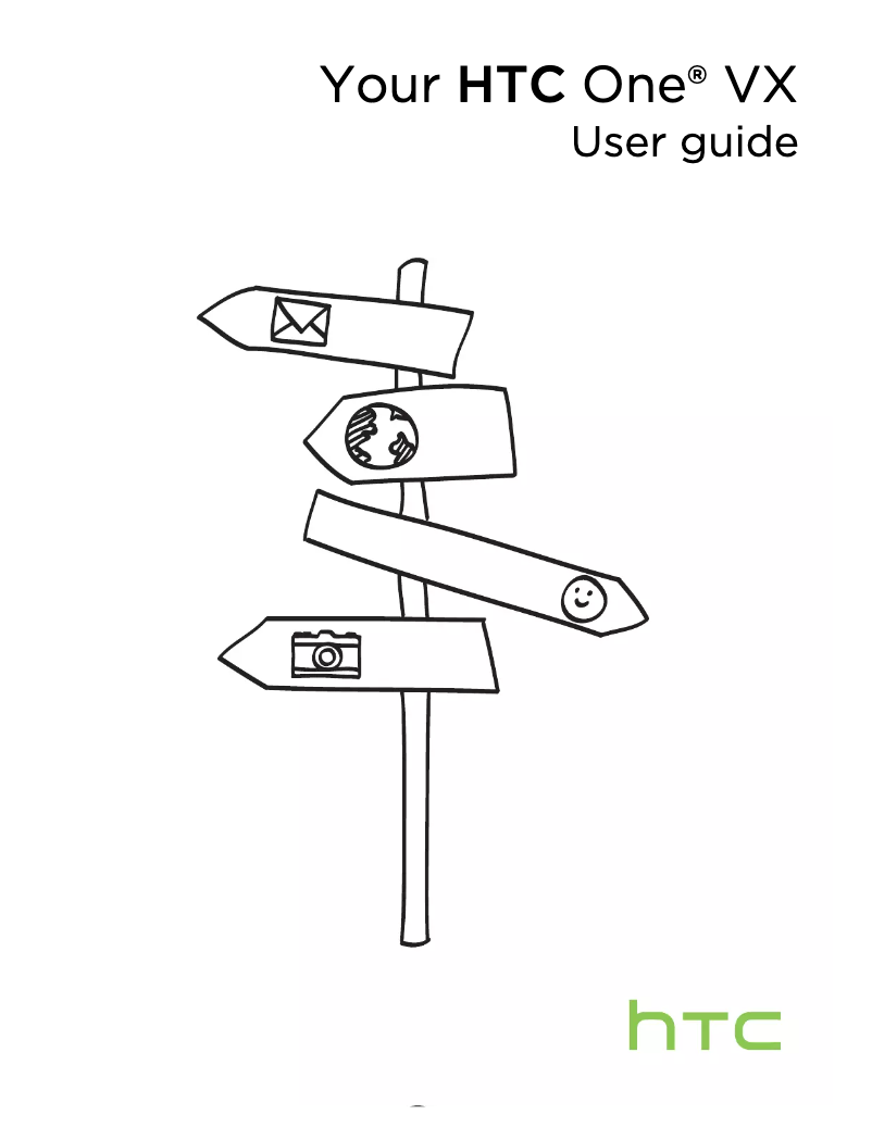Page 1 de la notice Manuel utilisateur HTC One VX