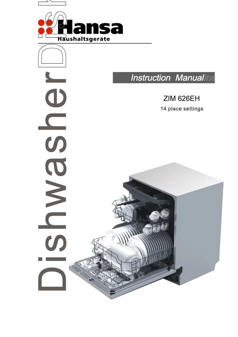 Page n°1 - Manuel utilisateur Hansa ZIM626EH