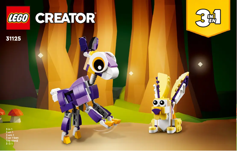 Page n°1 - Manuel utilisateur Lego Creator 310883