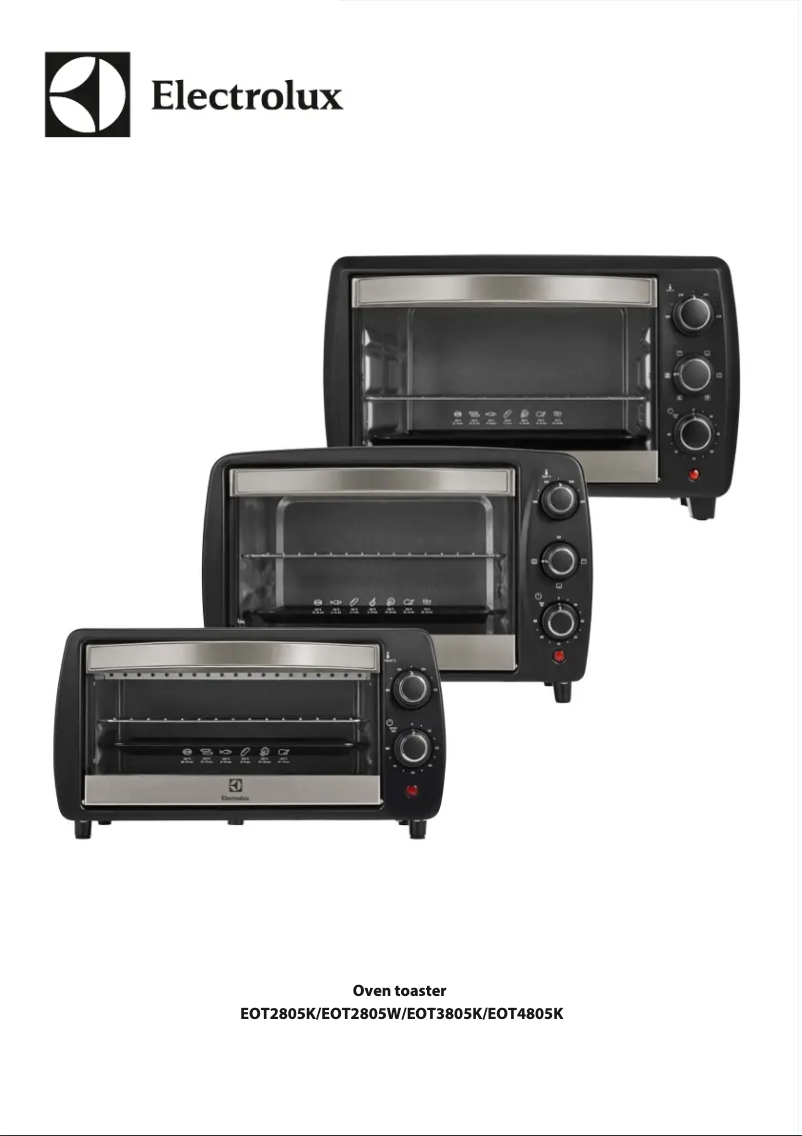 Page 1 de la notice Manuel utilisateur Electrolux EOT3805K