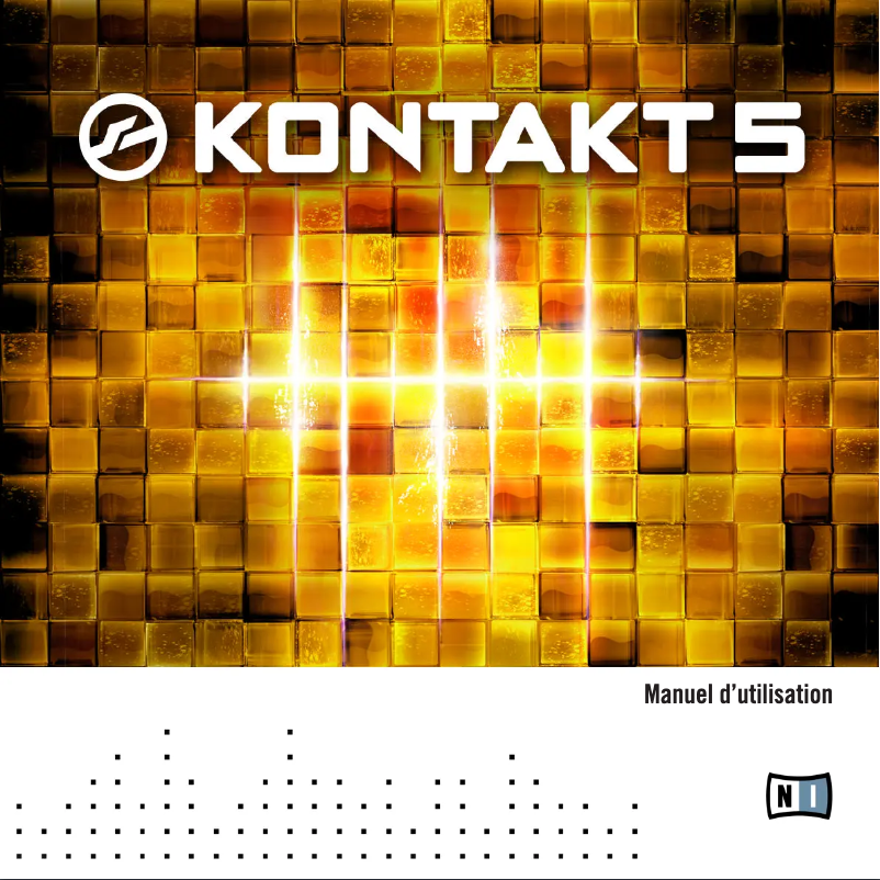 Image de la première page du manuel de l'appareil Kontakt 5