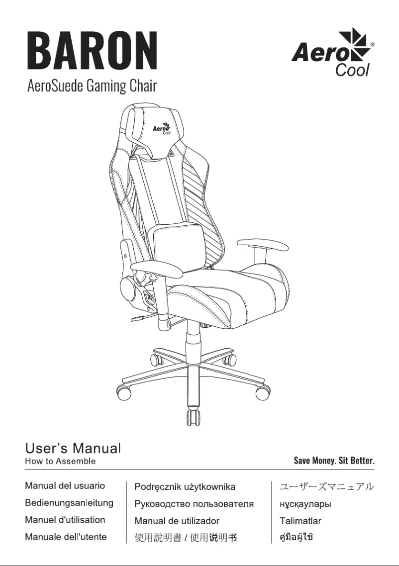 Página 1 del manual Manual de usuario AeroCool Baron