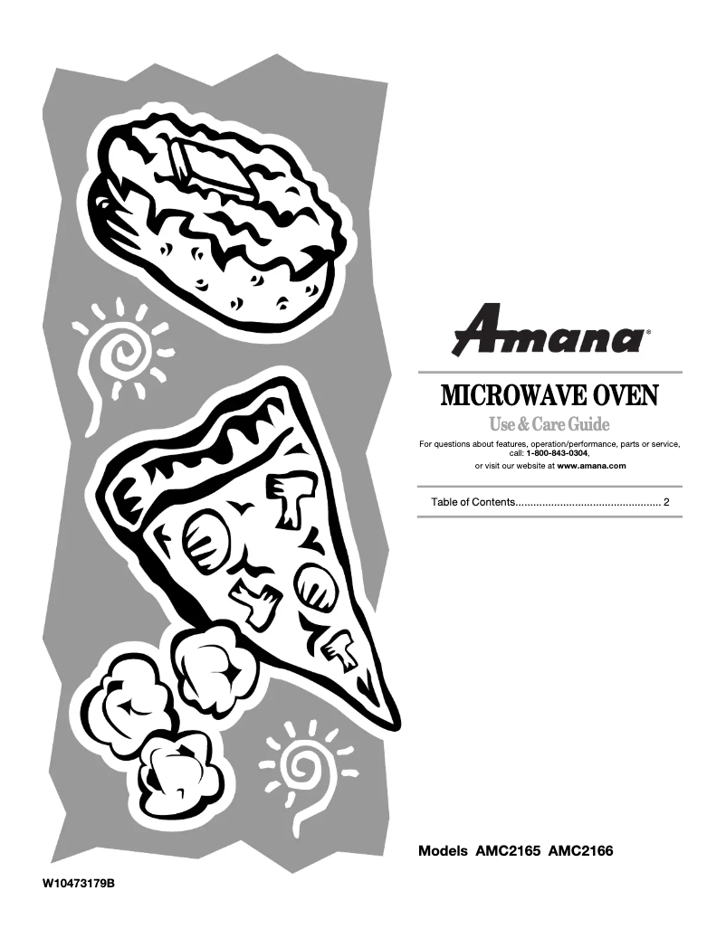 Page n°1 - Manuel utilisateur Amana AMC216