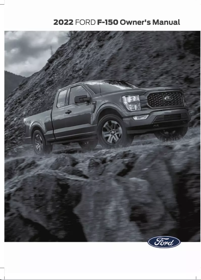 Page 1 de la notice Manuel utilisateur Ford F-150 (2022)