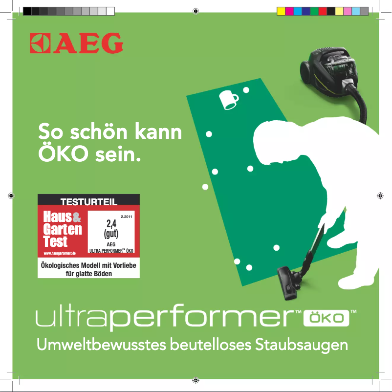 Página 1 del manual Manual de usuario AEG AUPG3801