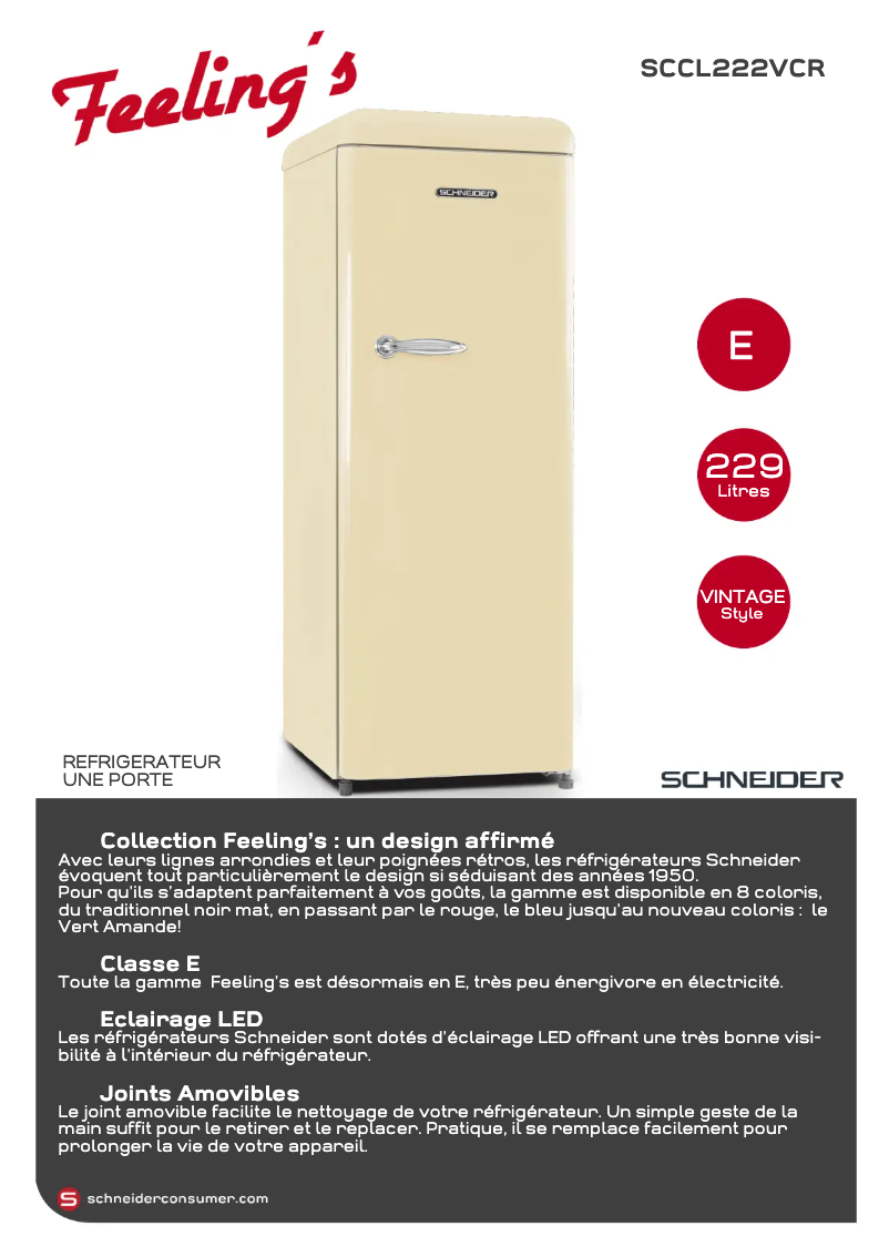 Image de la première page du manuel de l'appareil SCCL222VCR