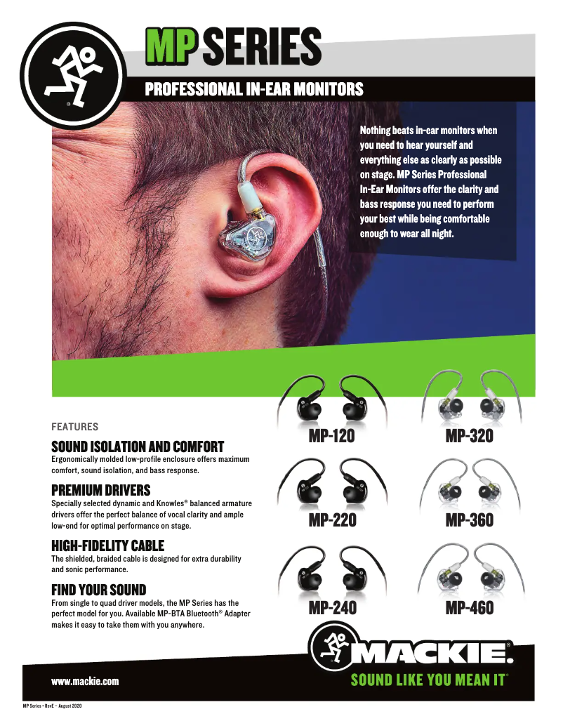 Image de la première page du manuel de l'appareil MP-220