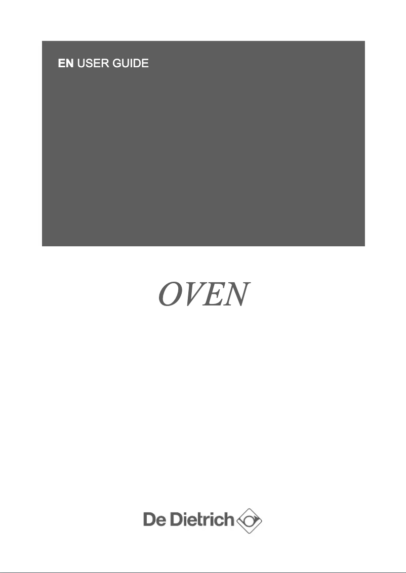 Page 1 de la notice Manuel utilisateur De Dietrich DOC7360X
