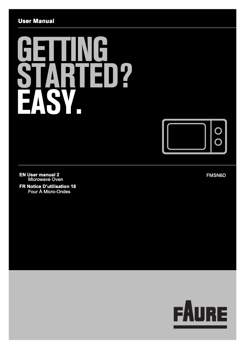 Página 1 del manual Manual de usuario Faure FMSN6DX