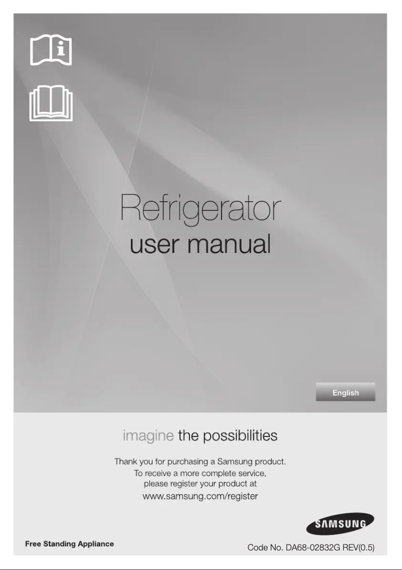 Image de la première page du manuel de l'appareil RT450JEPN