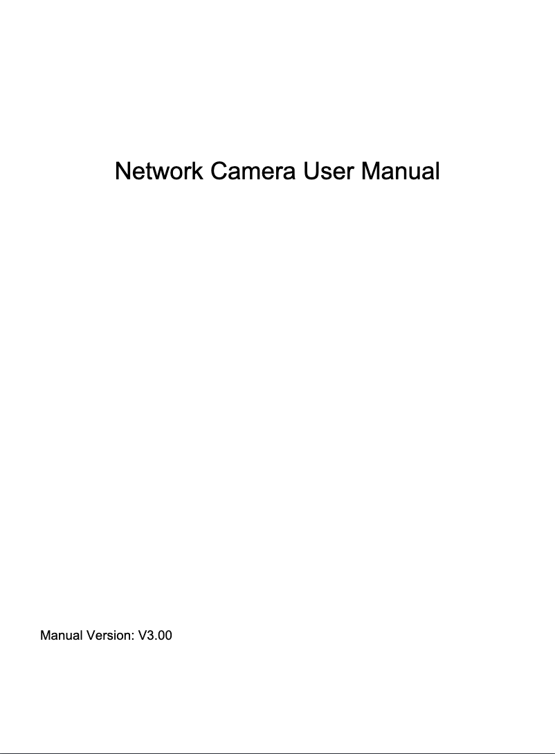 Page n°1 - Manuel utilisateur UniView IPC325SB-DF28(40)K-I0
