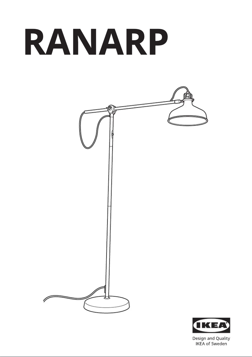 Imagen de la primera página del manual del dispositivo RANARP 003.313.83