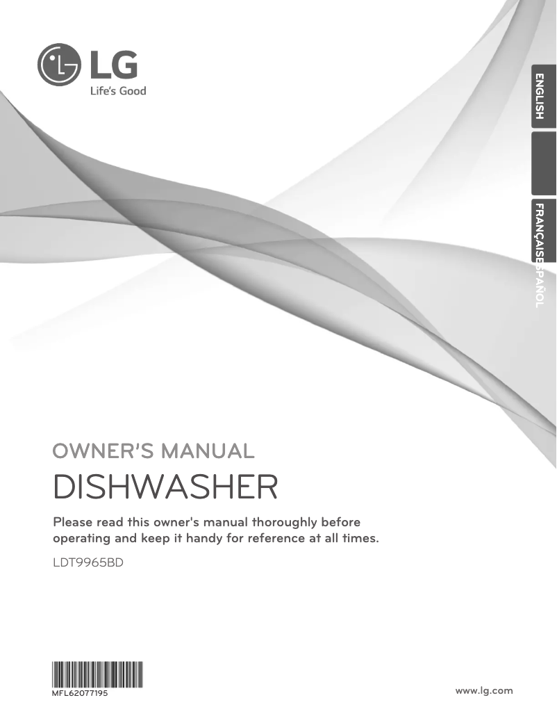 Página 1 del manual Manual de usuario LG LDT9965B