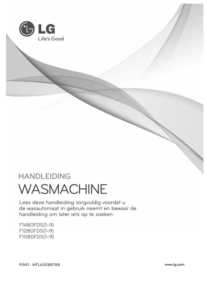 Page 1 de la notice Manuel utilisateur LG F1480FDS