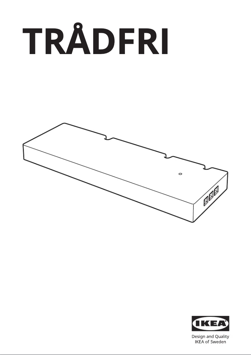 Página 1 del manual Manual de usuario Ikea TRÅDFRI 005.559.57