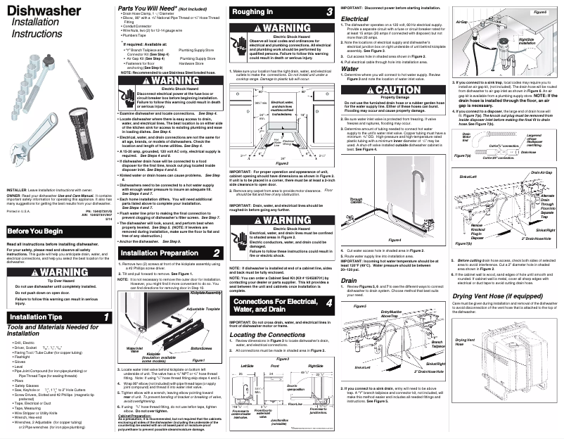 Page n°1 - Manuel utilisateur Crosley CDB350NW