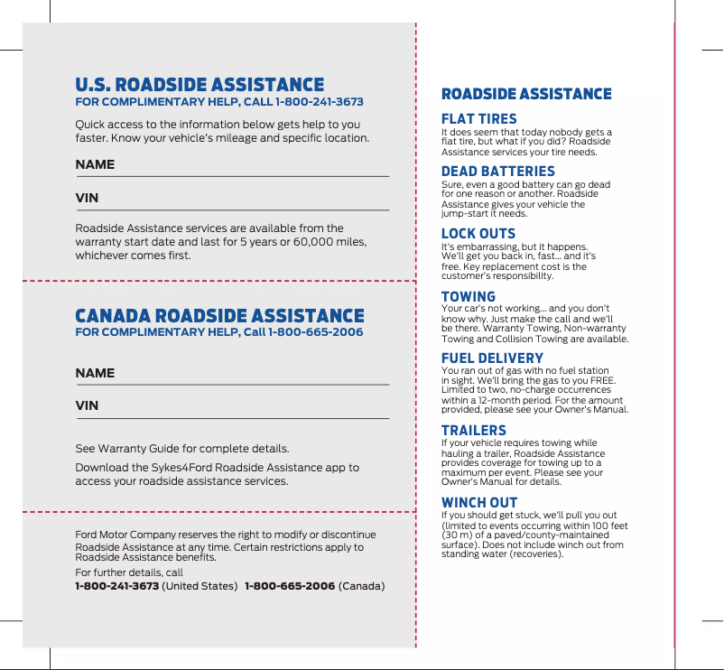 Página 1 del manual Guía de inicio rápido Ford Bronco (2023)