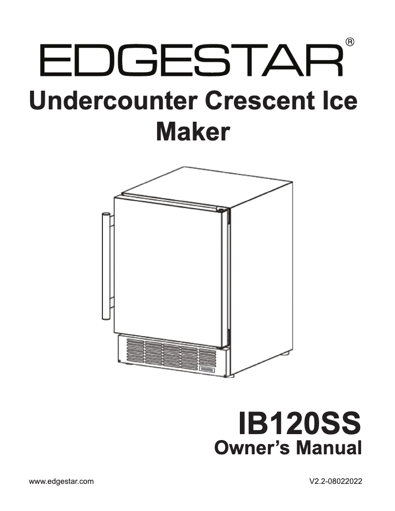 Image de la première page du manuel de l'appareil IB120
