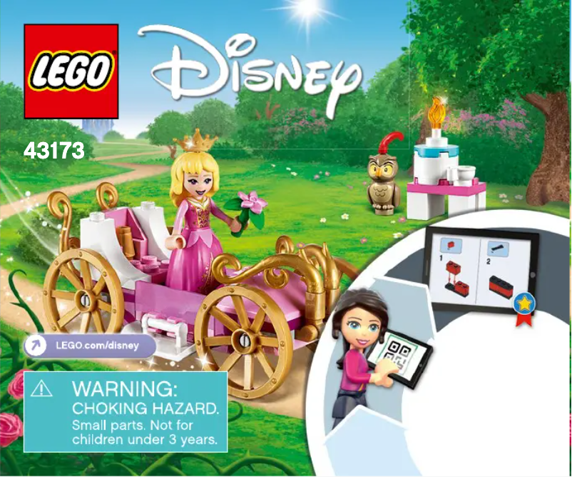 Page 1 de la notice Manuel utilisateur Lego Disney 43173