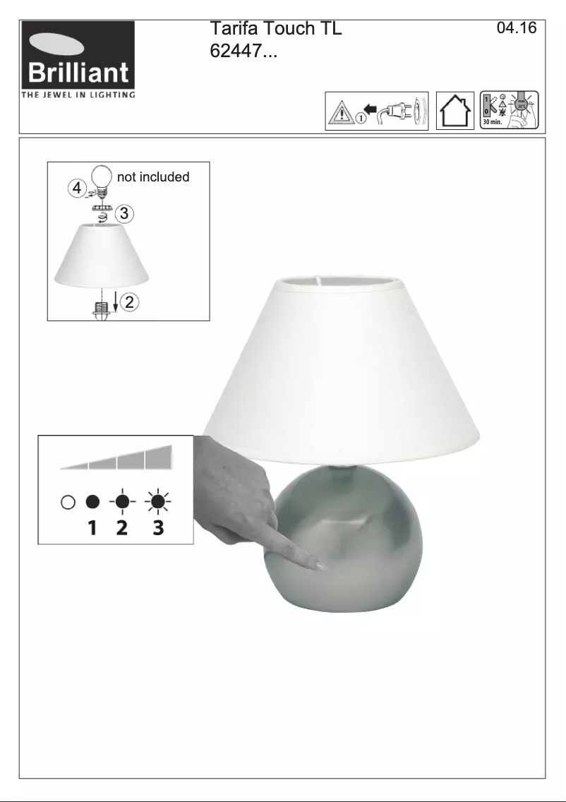 Image de la première page du manuel de l'appareil Tarifa