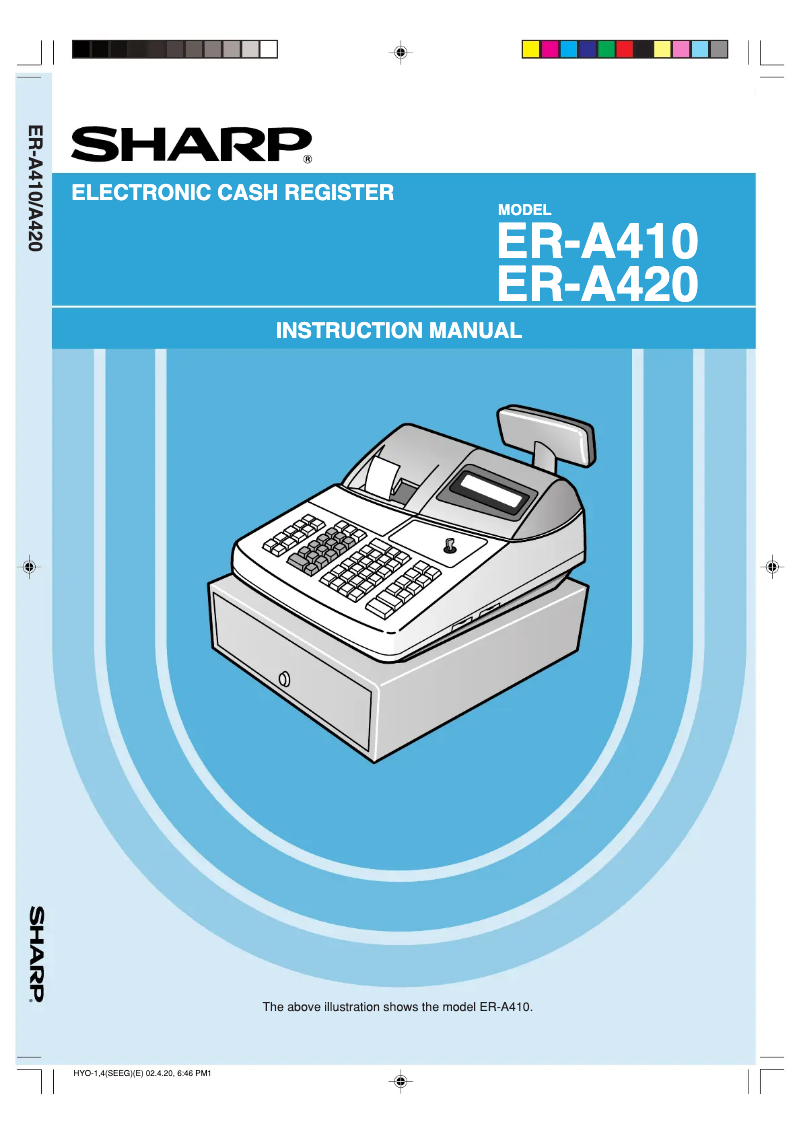 Imagen de la primera página del manual del dispositivo ER-A410