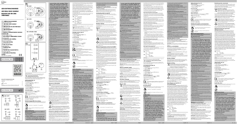 Page 1 de la notice Manuel utilisateur Livarno Lux IAN 392454