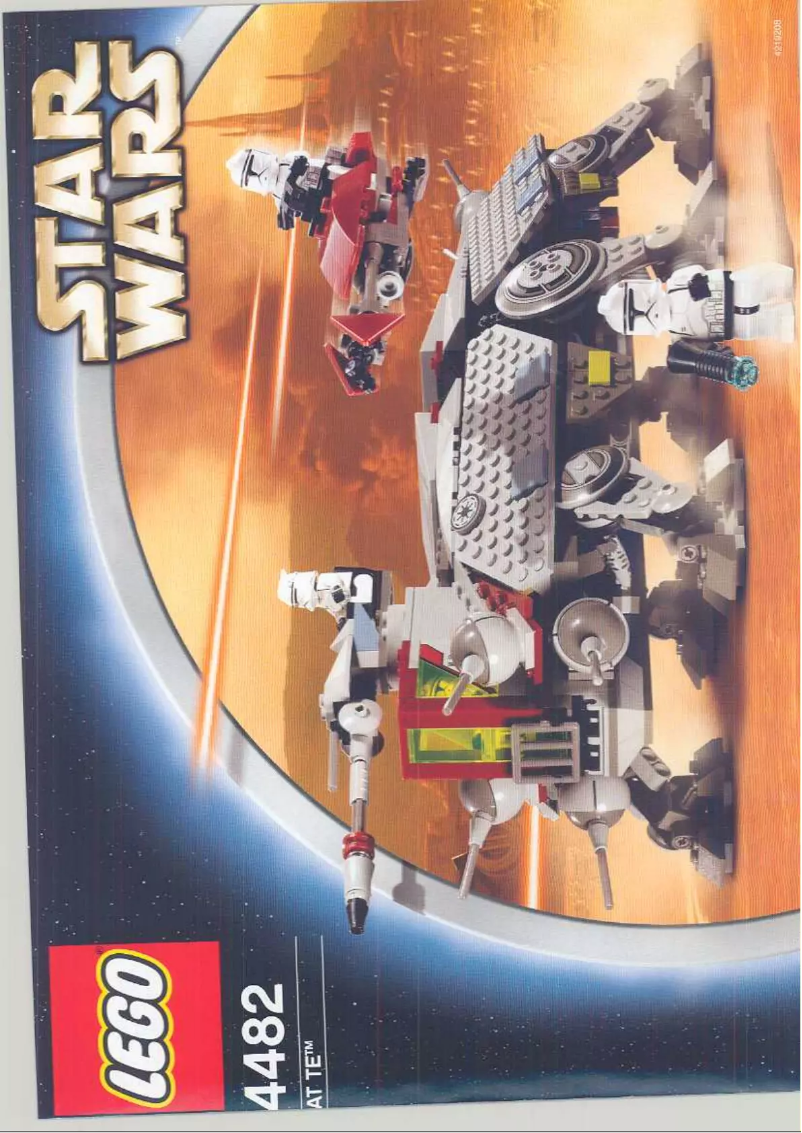 Page 1 de la notice Manuel utilisateur Lego Star Wars 4482