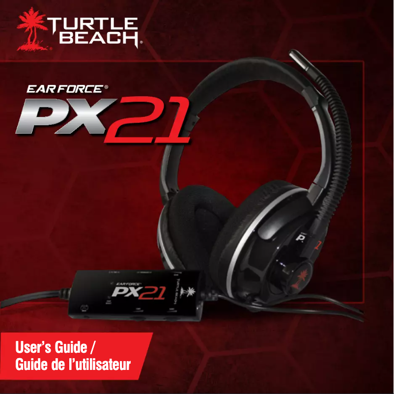 Page 1 de la notice Manuel utilisateur Turtle Beach Earforce PX21