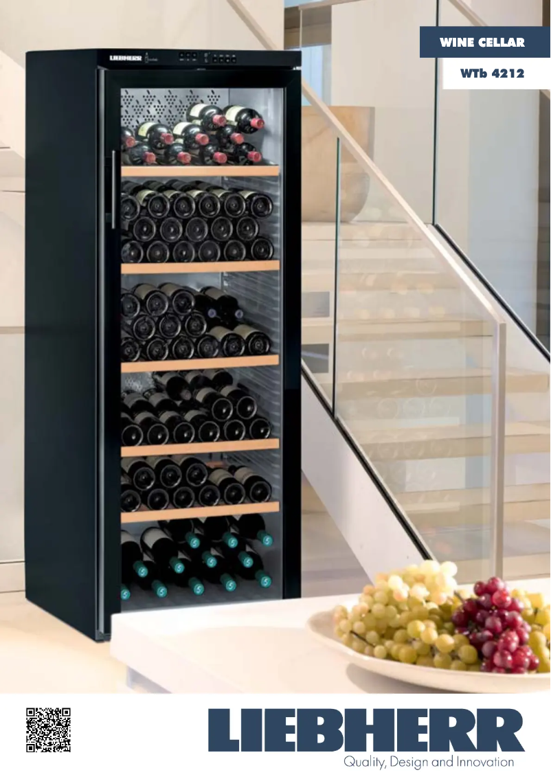 Page 1 de la notice Fiche technique Liebherr WTb4212