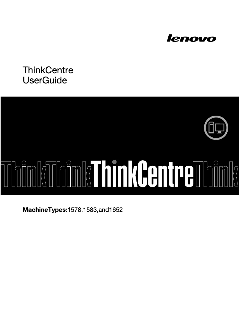 Page n°1 - Manuel utilisateur Lenovo ThinkCentre Edge 71