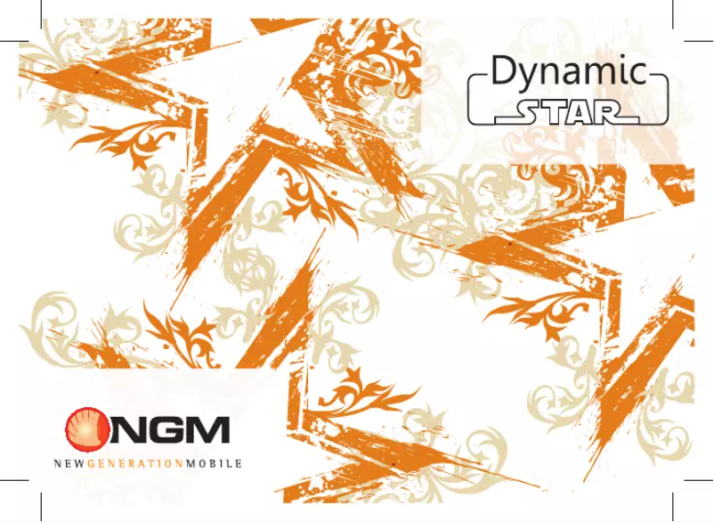 Page n°1 - Manuel utilisateur NGM-Mobile Dynamic Star