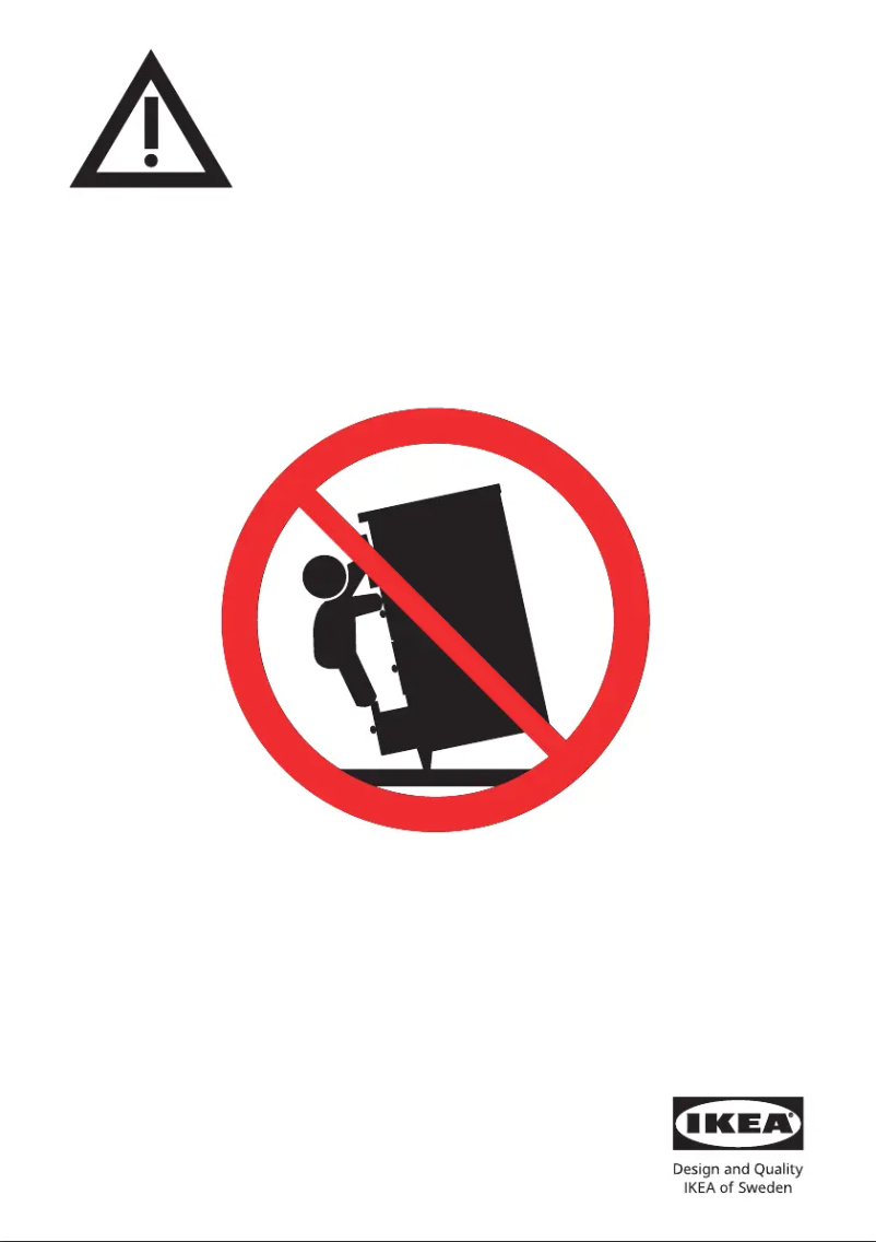 Page 1 de la notice Manuel utilisateur Ikea KOPPANG 503.228.47