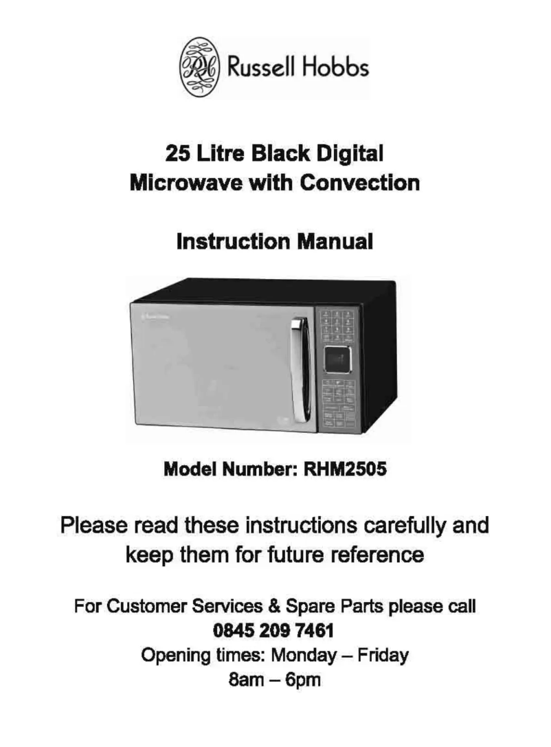 Image de la première page du manuel de l'appareil RHM2505