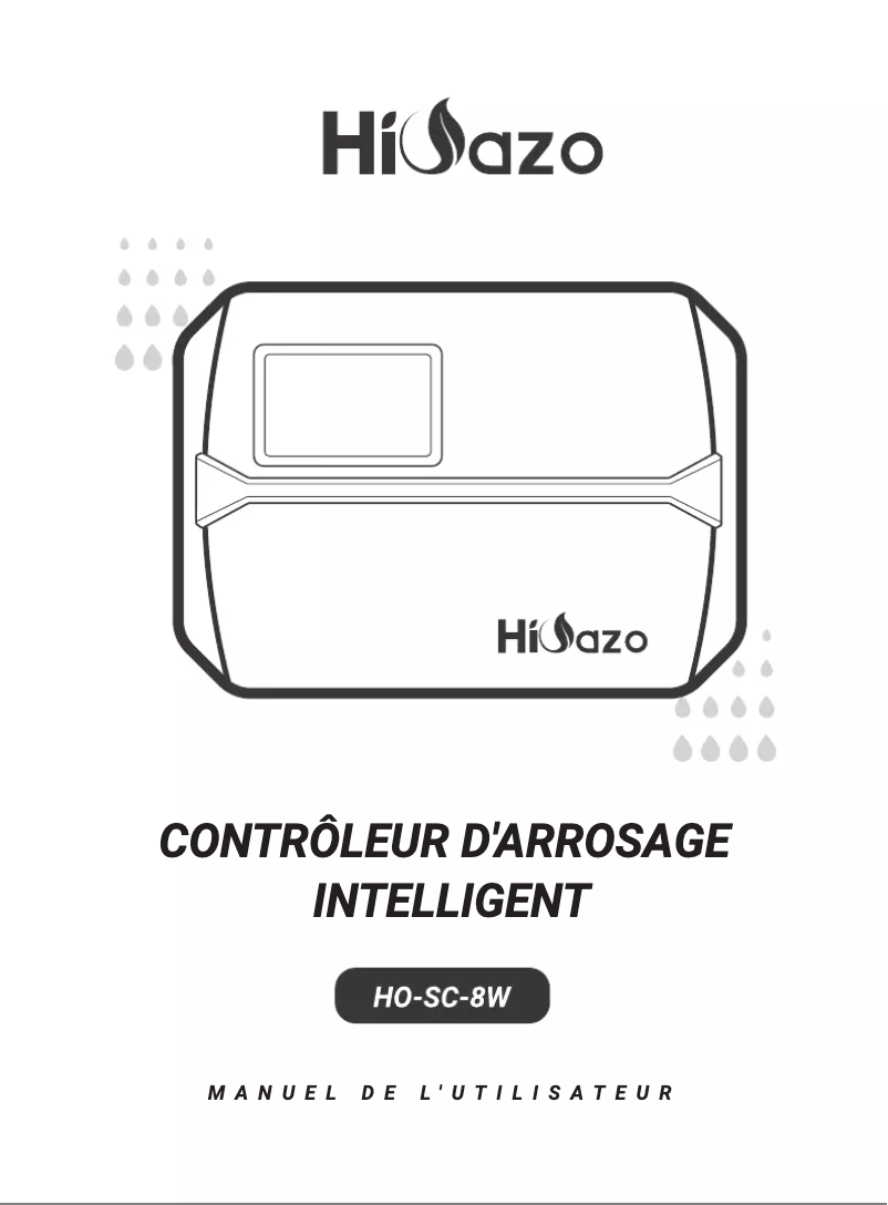 Page n°1 - Manuel utilisateur HIOAZO HO-SC-8W