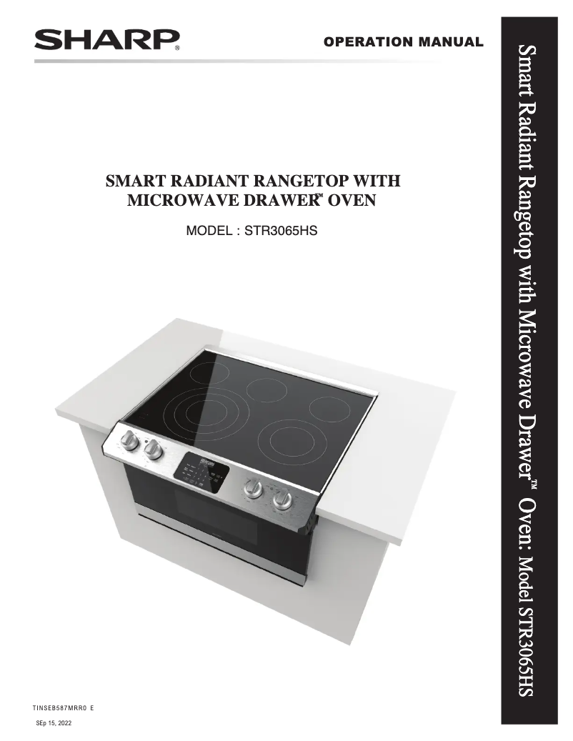 Page n°1 - Manuel utilisateur Sharp STR3065HS