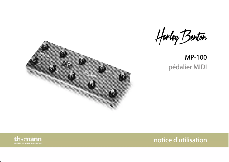 Página 1 del manual Manual de usuario Harley Benton MP-100