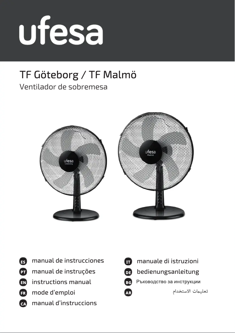 Image de la première page du manuel de l'appareil Göteborg